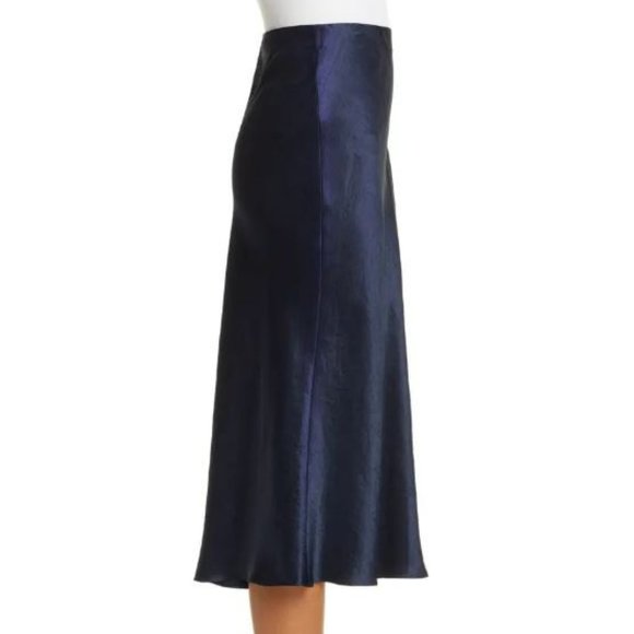 Vince Satin Slip Skirt - Picture 4 of 4